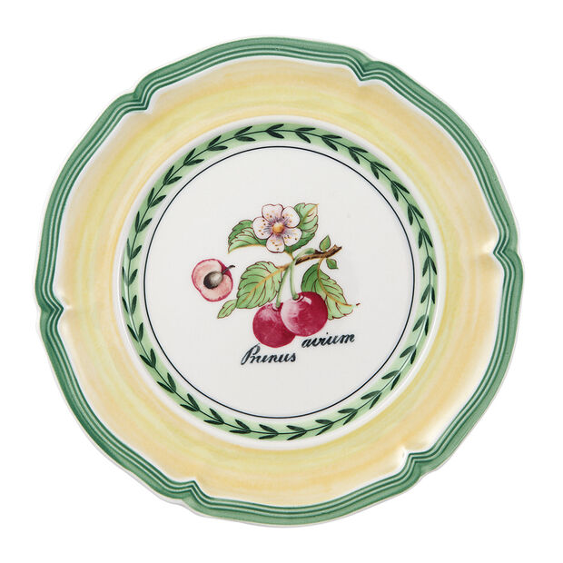 French Garden Valence - Cherry Appetizer/Dessert Plate (Set of 6)