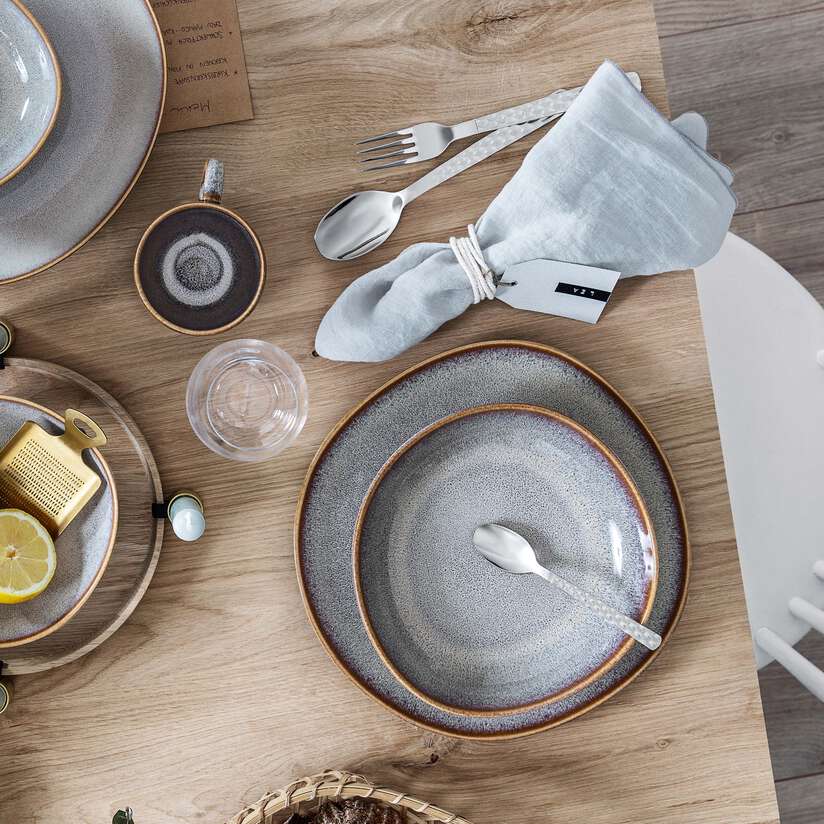 Lave Beige - Dinner Flat Plate (Set of 6)