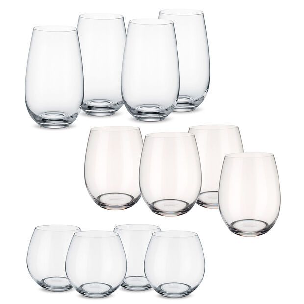 Entree - 12PC Stemless Wine USA