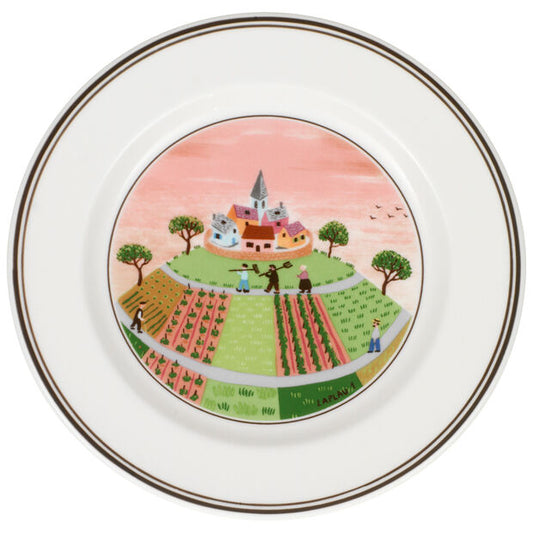 Design Naif - Appetizer/Dessert Plate Hamlet (Set of 6)