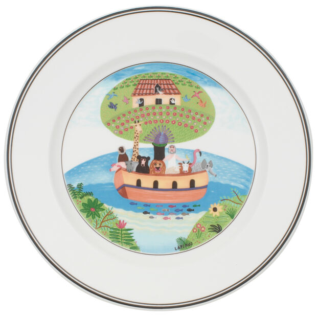 Design Naif - Salad Plate Noahs Ark (Set of 6)