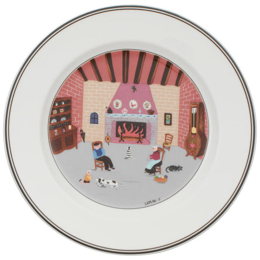 Design Naif - Salad Plate Fireplace (Set of 6)